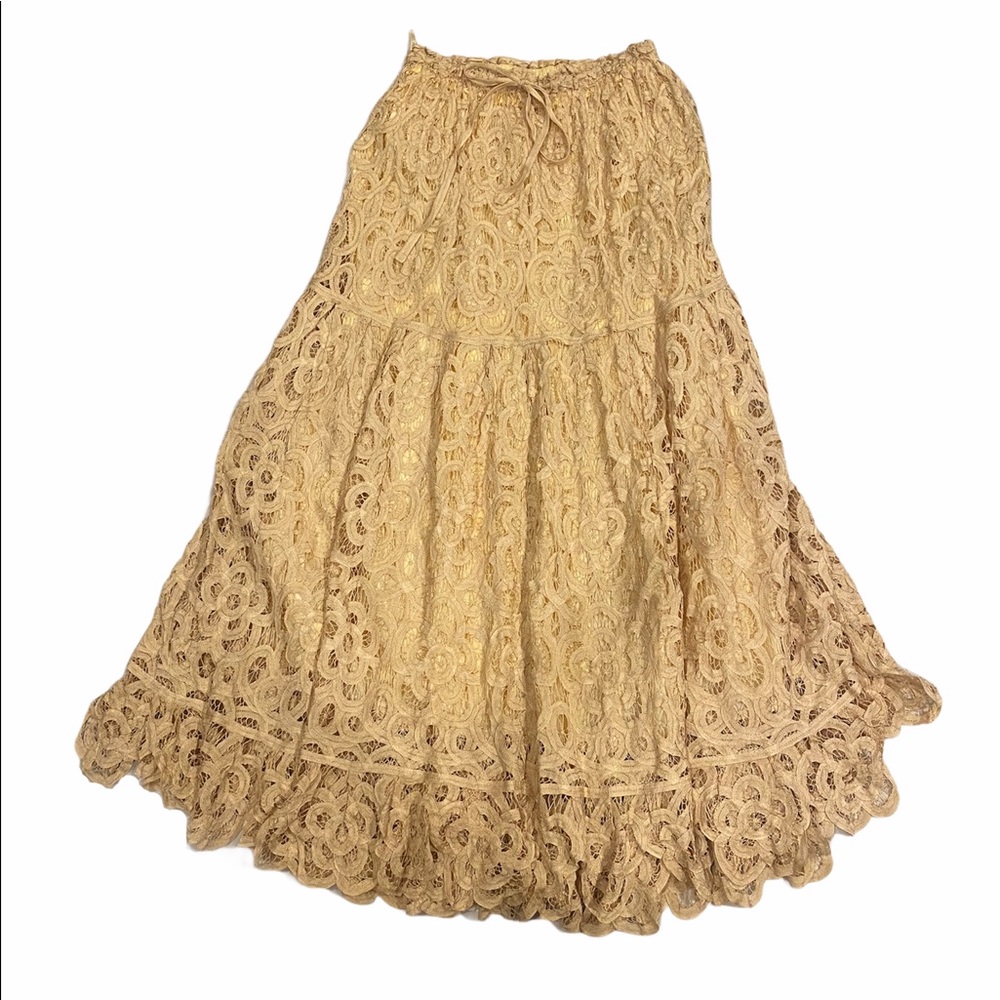 Double D Ranch boho drawstring skirt